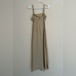 CHAMPAGNE MAXI DRESS